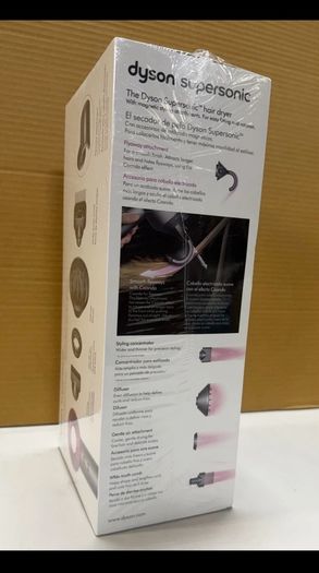 Dyson Supersonic Hair Dryer Iron Fuchsia, Fast Drying No Extreme Heat | SEALED |