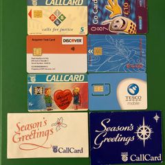 Misc. Cards X 8