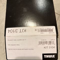 Peugeot 5008 Thule Footpack 753; Kit 3104