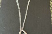silver necklace