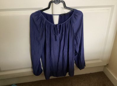 Blue Zara Top Size Xs