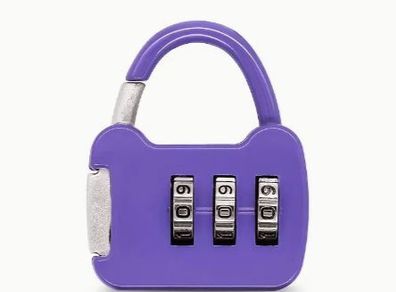 Drawer Locker Anti-theft Password Purple Lock, new.