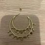 hoop charm earrings Image 4