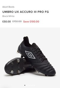 Umbro football boots