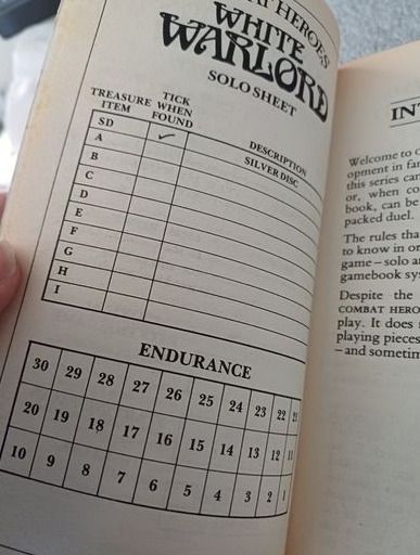 Classic Gamebooks - Heroquest, Falcon, White Warlord