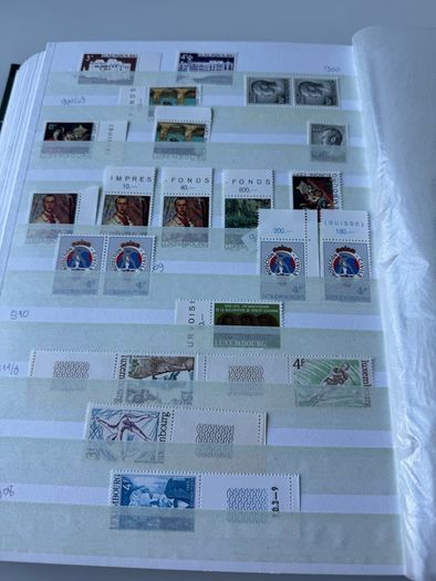 LUXEMBURG collection in 64 pages stamp album