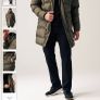 Next Long Length Puffer Parka Jacket Image 2