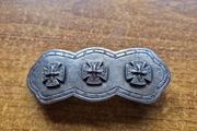 Vintage Pewter Hair Clip DEL SOL