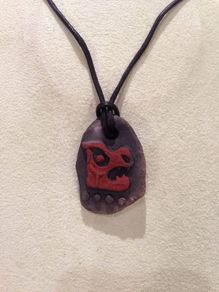 Coyote Totem  Energy Stones Necklace