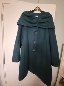 Gallery Teal Coat Size 14