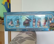 Disney Moana Sketchbook Christmas Ornaments Limited Edition Set