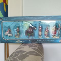 Disney Moana Sketchbook Christmas Ornaments Limited Edition Set