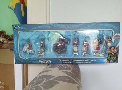 Disney Moana Sketchbook Christmas Ornaments Limited Edition Set