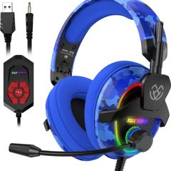 7.1 Gaming Headset for PC, PS4, PS5, Xbox One, Switch, Noise Cancelling Gaming Headphones with Mic (FREE POSTAGE)