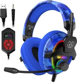 7.1 Gaming Headset for PC, PS4, PS5, Xbox One, Switch, Noise Cancelling Gaming Headphones with Mic (FREE POSTAGE)