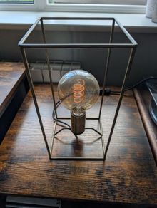 Desk Lamp with Bulb