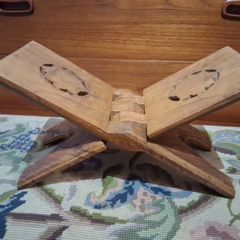 Folding carved Book stand