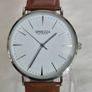 Men's Sprezza Thin Quartz Watch Leather Band Image 2