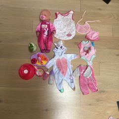 babyborn doll as new and accessories