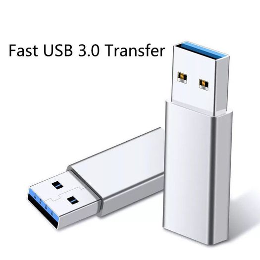 Aluminum Alloy USB 3.1 Gen 2 (10 Gbps) Type-C (Female) to Type-A (Male) Adapter Convertor (Brand New/Warranty)