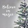 Believe in Magic Decal, Believe in Magic Sticker, Window Decal, Letter Decal, Quotes Wall Decal, Seasons Greetings, Christmas Removable Image 2