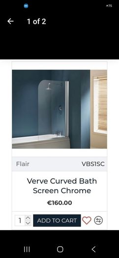 Bath screen