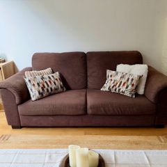 2 X Large Ikea Tidafors 3-seat Sofas