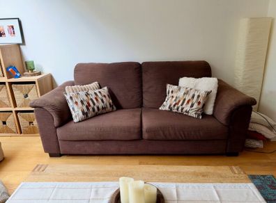 2 X Large Ikea Tidafors 3-seat Sofas