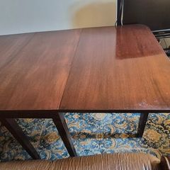 Antique mahogany dining table