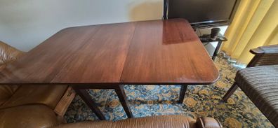 Antique mahogany dining table