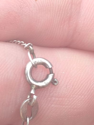 Vintage 925 silver pendant set
