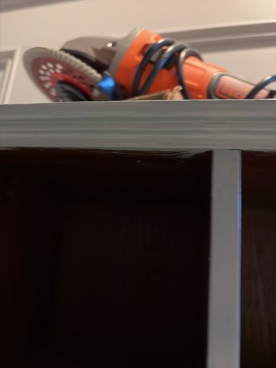 shabby up cycle shelf