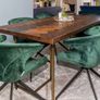 6 x Zuiver Mia Green Dining Chairs Image 4