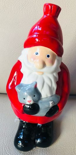 Ceramic Santa decoration