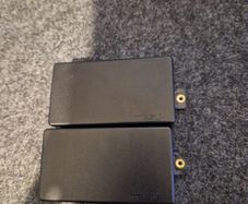 Tesla AH-5 Neck and Bridge Active Pickups Solderless set with full wired kit. Pots, Jack, Toggle Switch and Battery