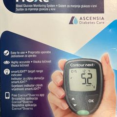 Contour next Diabetic Blood Glucose Meter monitoring system with Bluetooth