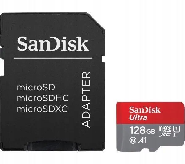 Micro SD Card 128GB Sandisk Ultra