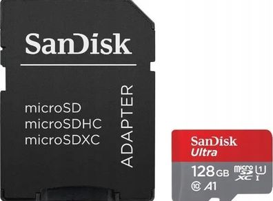Micro SD Card 128GB Sandisk Ultra