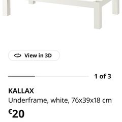 IKEA Kallax underframe