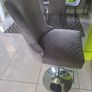 Set of 3 grey bar stools Image 2