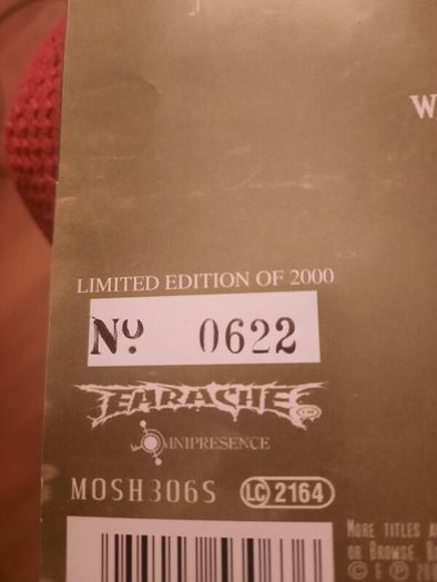 MORTIIS: Decadent & Desperate 7 inch single (2005 - number 622 of 2000)