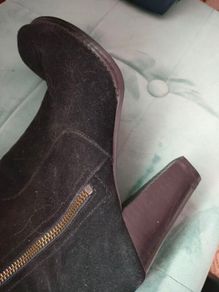 Boots Over knee Dune Boots size 40 Black Suede