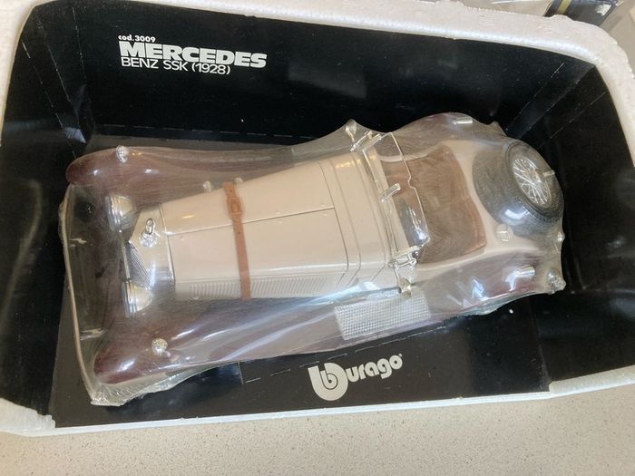 Mercedes SSK Rare Shrink wrapped  1983 Burago American market