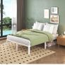 King Size Bed Frame 30.5 cm High with Rounded Corner Legs Image 8