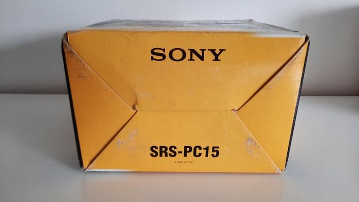 Sony SRS-PC15 Vintage PC Speakers - New in Box