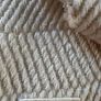 New 100% cotton turquoise marl and ecru 120cm x 160cm throw Image 10
