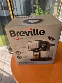 Breville VCF107 One-Touch Black Espresso Coffee Machine