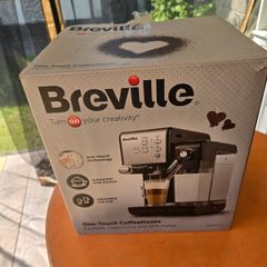 Breville VCF107 One-Touch Black Espresso Coffee Machine