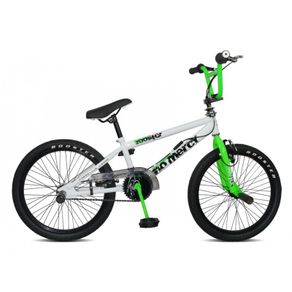 11" Rooster NO MERCY, 20" Wheel, White/Neon Green