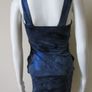 "Evita" navy blue shimmering  top Image 2